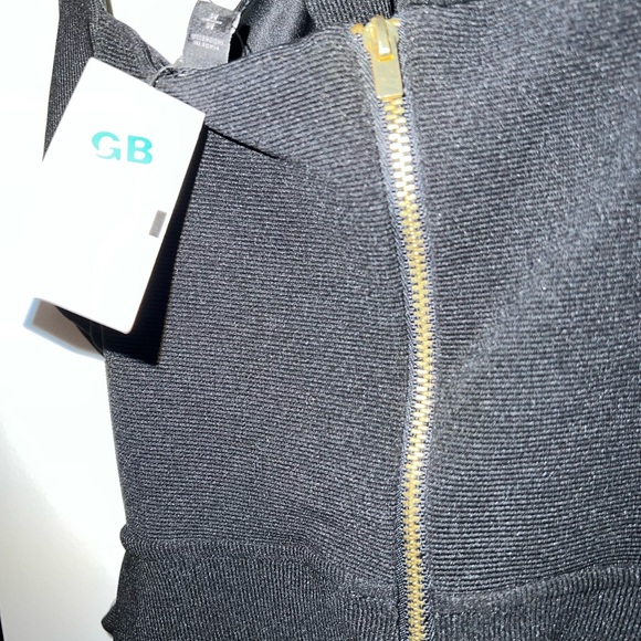 Express black dress with crisscross straps in the front. - Picture 3 of 3